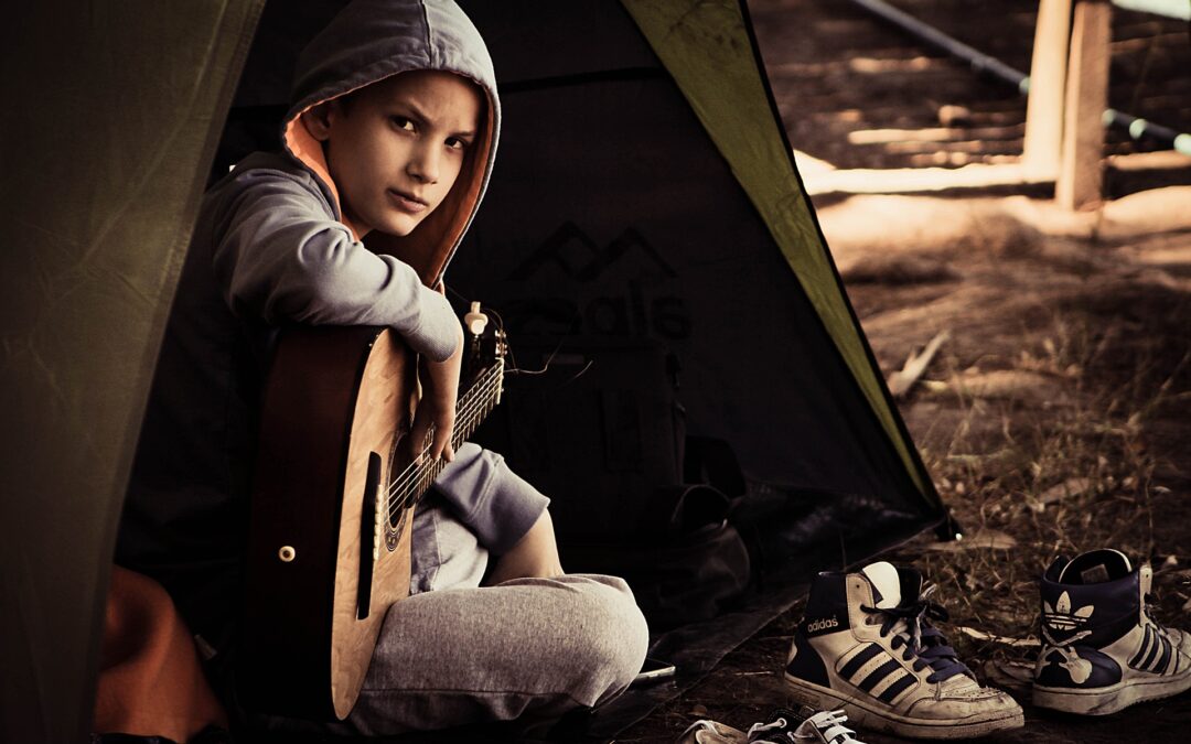 Adventure Vibes Music Camping Street Style