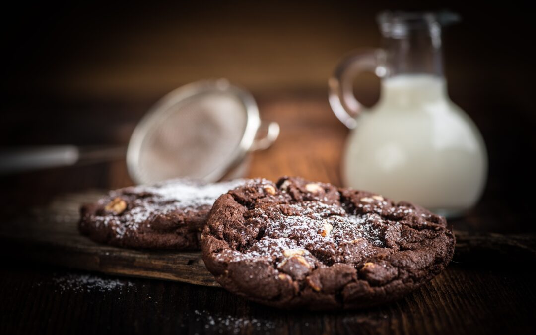 Soft and Chewy Chocolate Cookies